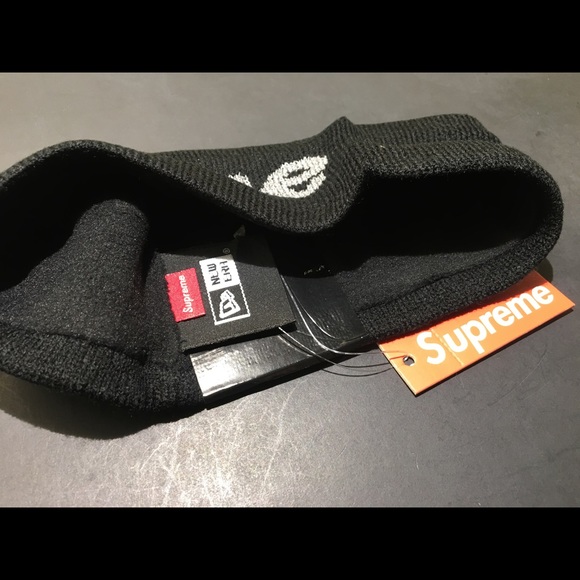 Supreme Reflective Headband Black New Era - Picture 3 of 4